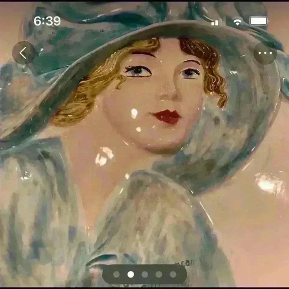 Erma Gilliard Duncan chalk ware vintage - Picture 2 of 2